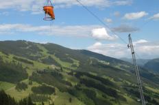 Materialseilbahn 5 to Saalbach, Länge 2000 m